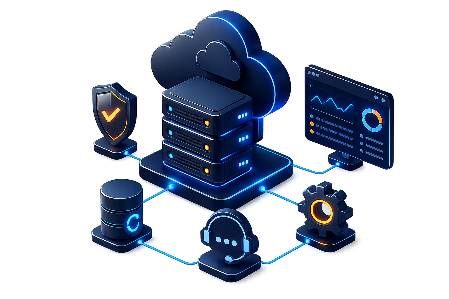 Infraestructura cloud, soporte y hosting administrado
